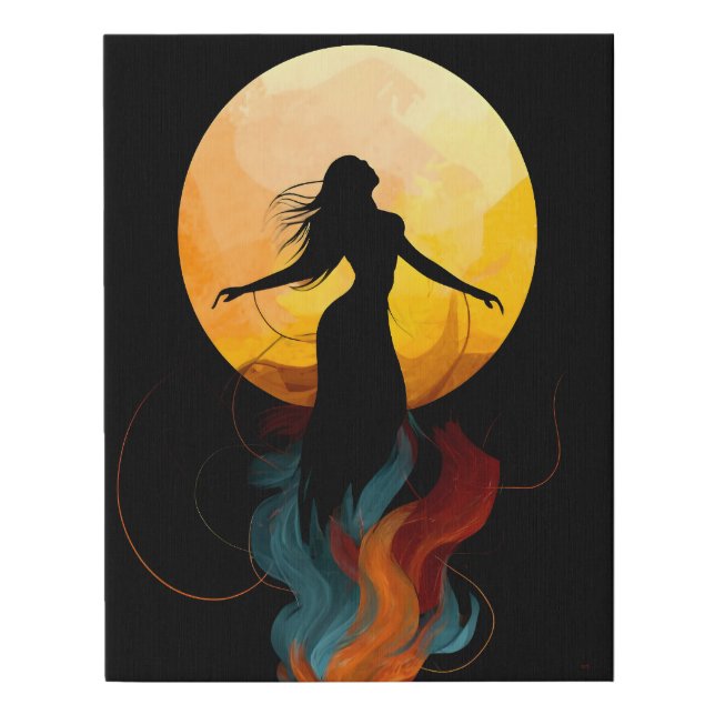 holiday  faux canvas print (Front)