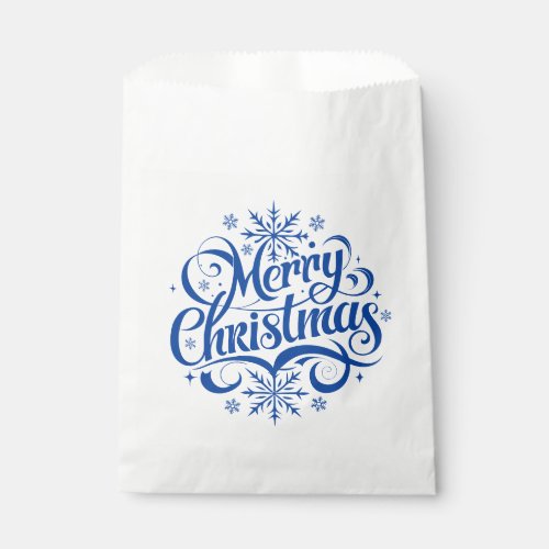 Holiday favor bag