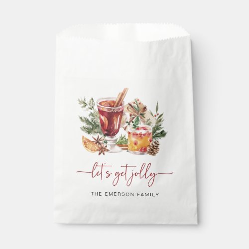 Holiday Favor Bags