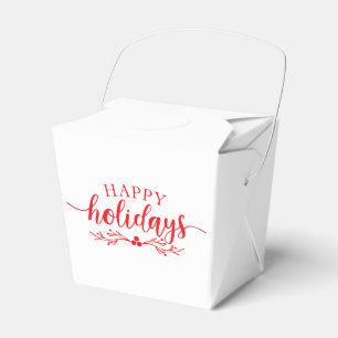 Holiday Favor Gift Box