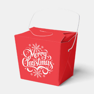Holiday Favor Gift Box