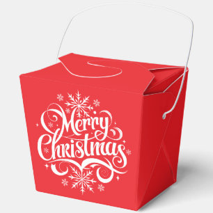 Holiday Favor Gift Box