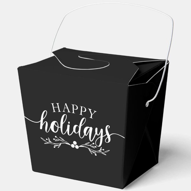 Holiday Favor Gift Box (Front)