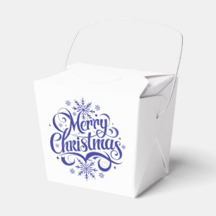 Holiday Favor Gift Box