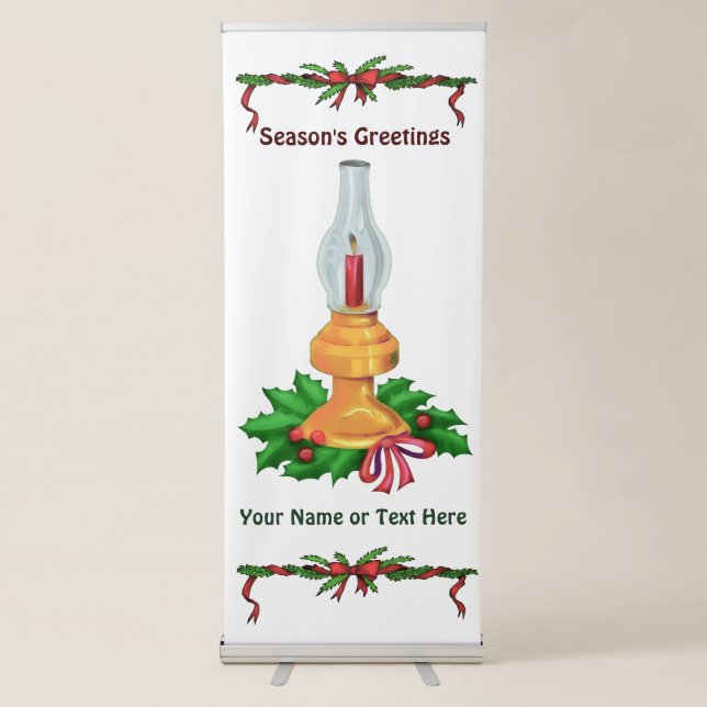 Holiday Festiva 2 Retractable Banner (Front)