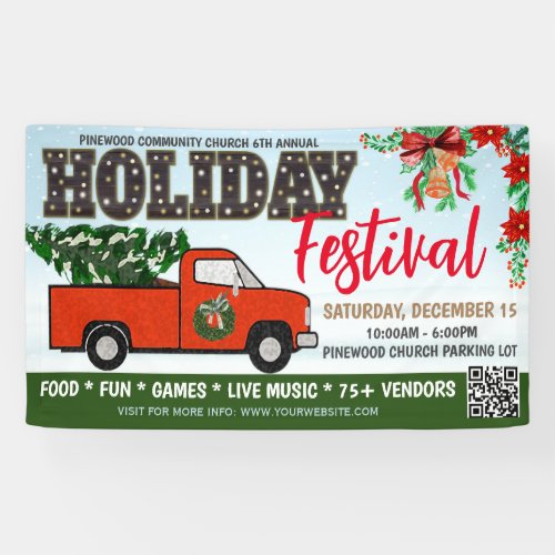 Holiday Festival Banner