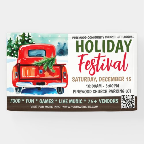 Holiday Festival Banner