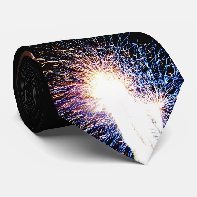 HOLIDAY FIREWORK Neck Tie (Rolled)