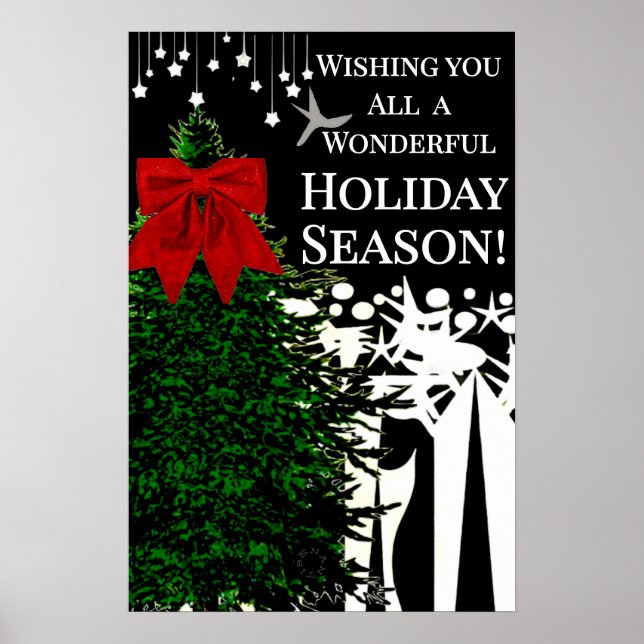 HOLIDAY FOAM BOARD POSTER (Front)