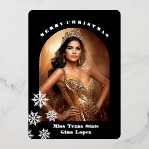 Holiday Foil Photo Card