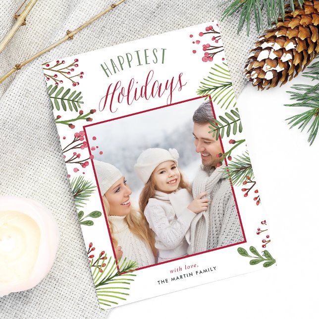 Holiday Foliage | Photo Card (Creator Uploaded)