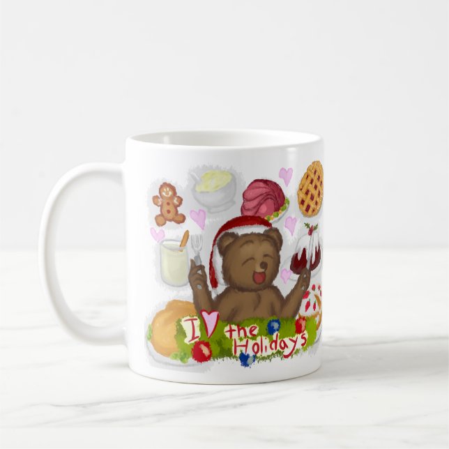 Holiday Food Coffee Mug (Left)