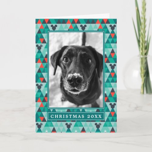 Holiday For All  Retro Christmas Pattern Card