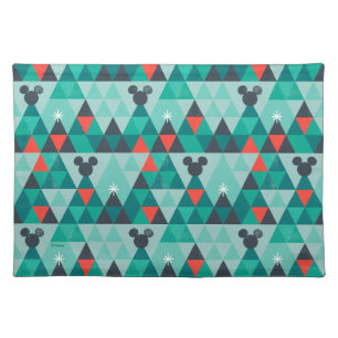 Holiday For All   Retro Christmas Pattern Cloth Placemat