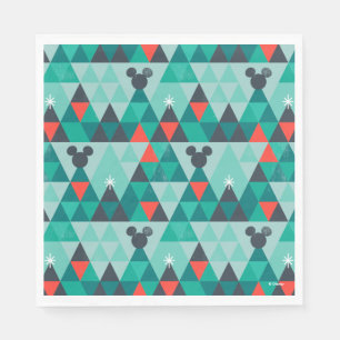 Holiday For All   Retro Christmas Pattern Napkins