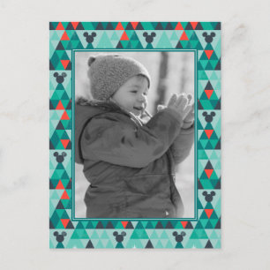 Holiday For All Retro Christmas Pattern Postcard