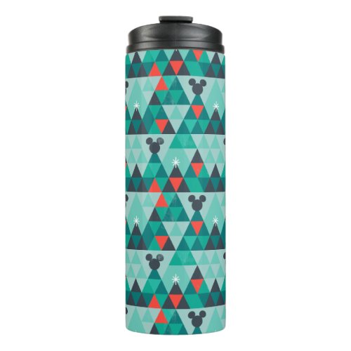 Holiday For All  Retro Christmas Pattern Thermal Tumbler