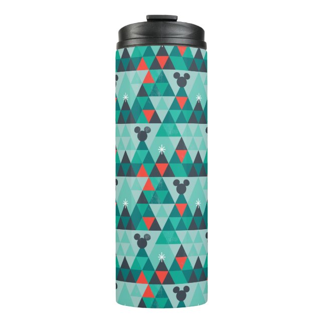 Holiday For All | Retro Christmas Pattern Thermal Tumbler (Front)