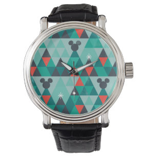 Holiday For All Retro Christmas Pattern Watch