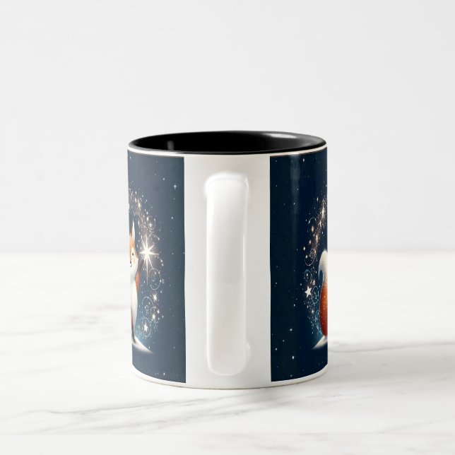Holiday Fox Charm Mug (Handle)