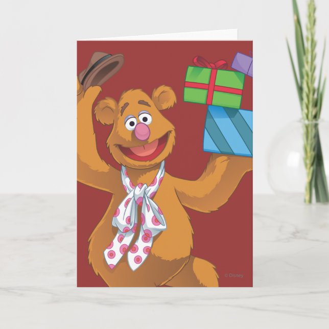 Holiday Fozzie the Bear 2 Card (Front)