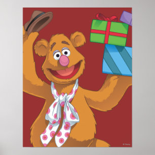 Holiday Fozzie the Bear 2 Poster
