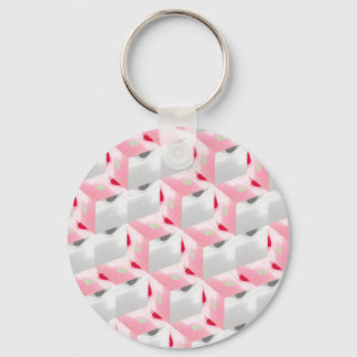 Holiday Fractal Keychain