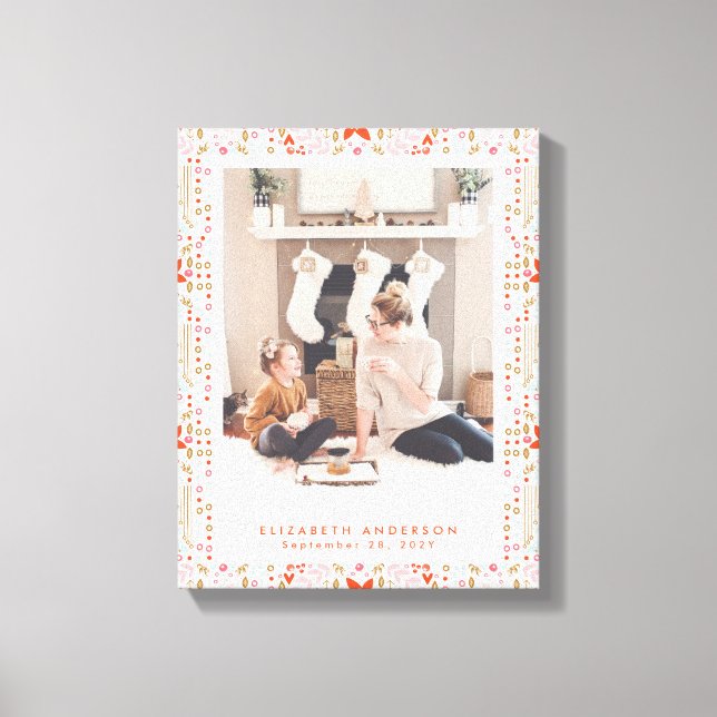 Holiday Frame Canvas Print (Front)