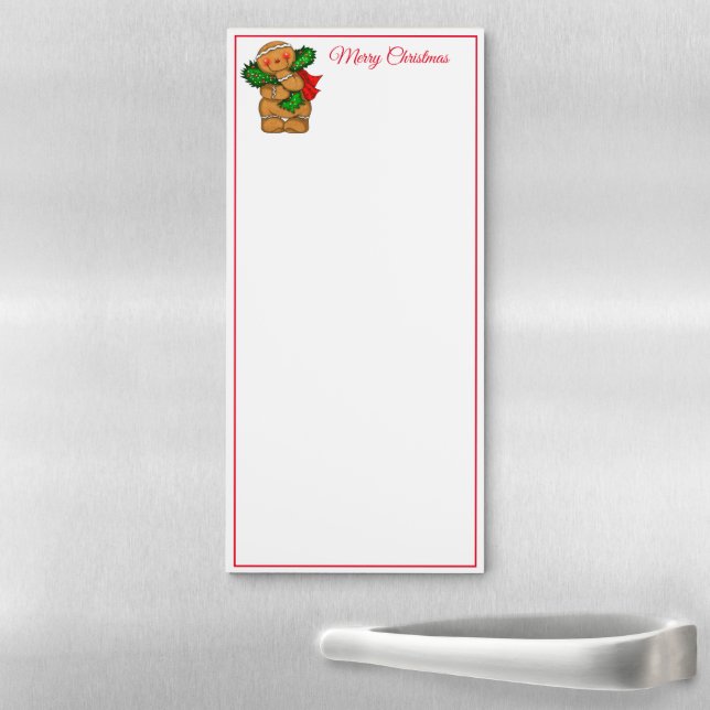 Holiday Fridge Note Pad (In Situ)