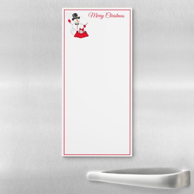 Holiday Fridge Note Pad (In Situ)