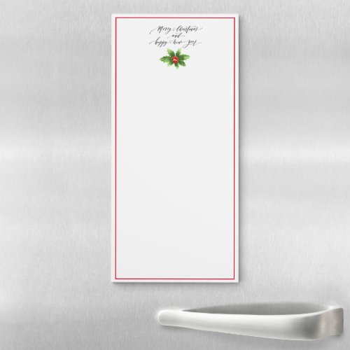 Holiday Fridge Note Pad