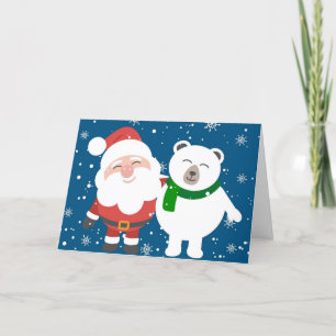Holiday Friends Greeting Card