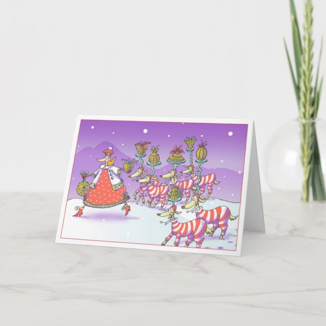 Holiday Fruitcake Card (Front)