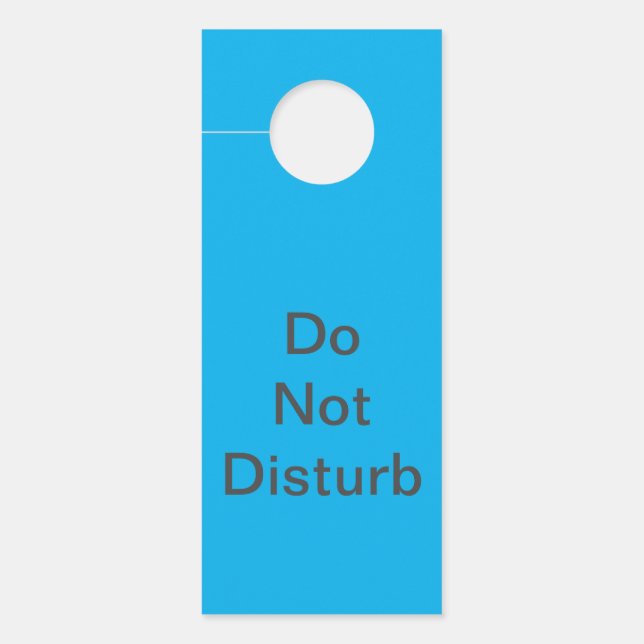 Holiday & Funny Door Hangers | Hotel & Acrylic Sty (Front)