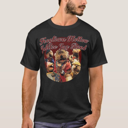 Holiday Funny Xmas Movie Jug Band Emmet Otter Frog T_Shirt