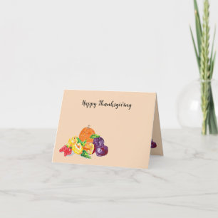 Holiday G Card : Blessed Thanksgiving