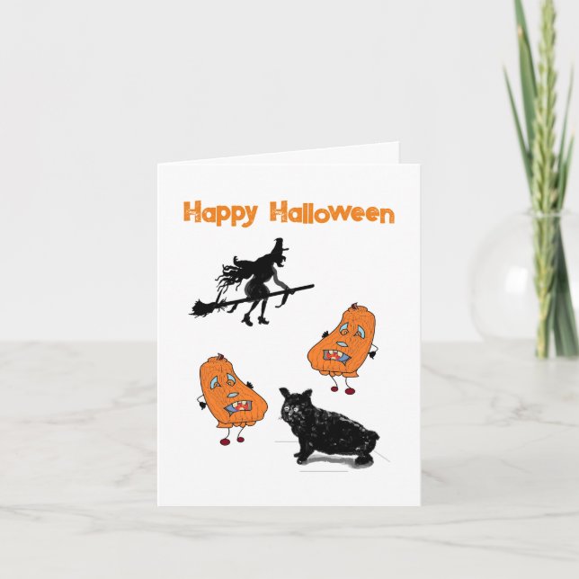 Holiday G Card : Halloween (Front)