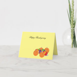 Holiday G Card : Thanksgiving Blessing