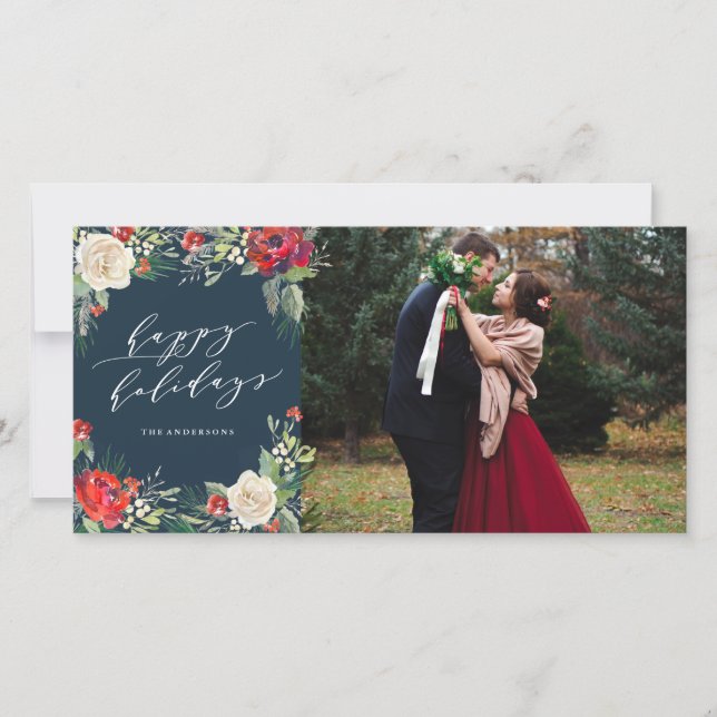 Holiday Garden Photo Card (Front)