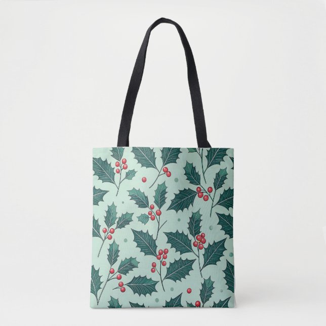 Holiday Garden Tote Bag (Front)