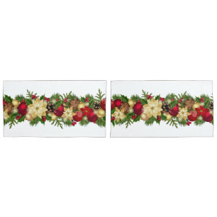 Holiday Garland Pillowcase Set