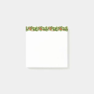 Holiday Garland Post-it Notes