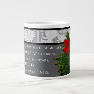 HOLIDAY GIANT COFFEE MUG