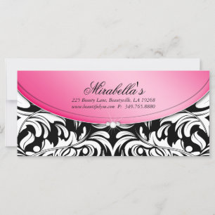 Holiday Gift Certificate Classy Damask Pattern