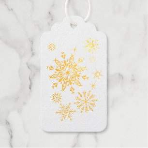 Holiday Gift Tag-Gold Foil Gift Tags