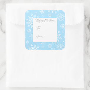 Holiday Gift Tag Stickers