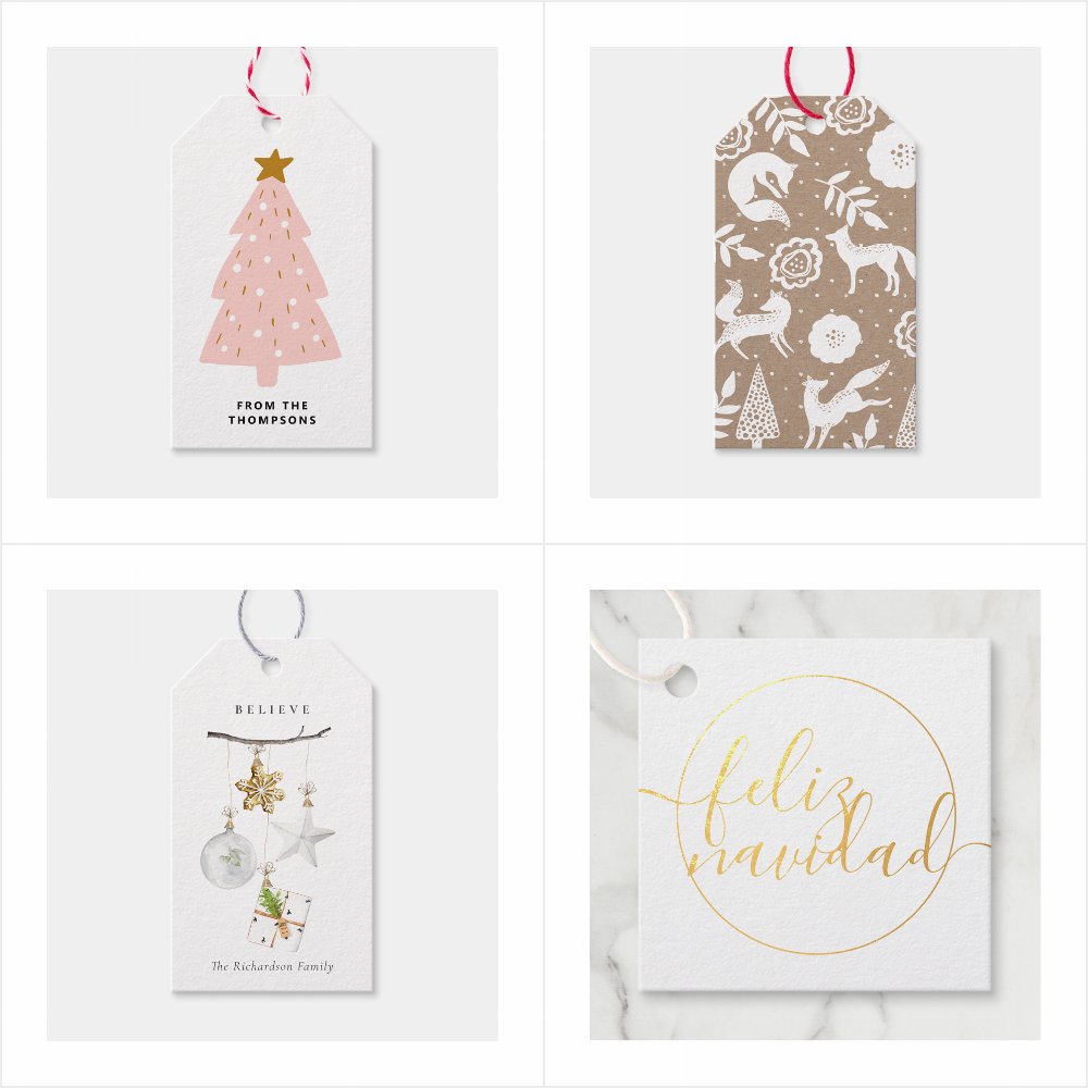 HOLIDAY GIFT TAGS