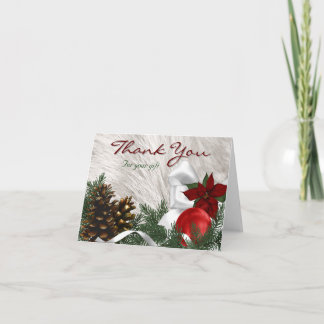 Holiday Gift Thank You Cards