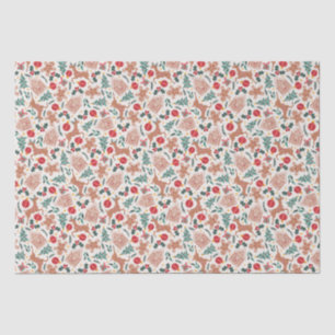 Holiday Gingerbread, Reindeer, & Christmas Tree Tissue Paper