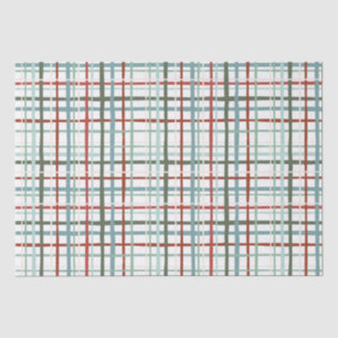 Holiday Gingham - Peaceful Tissue Paper